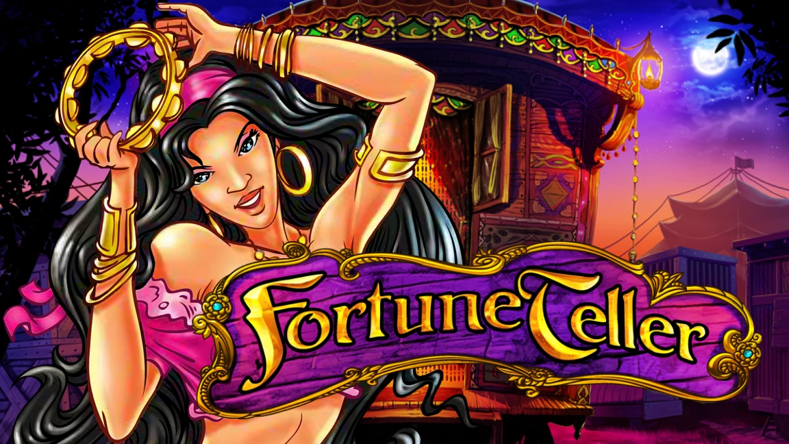 The promotional header for Fortune Teller, an online slot game on Betty.ca.