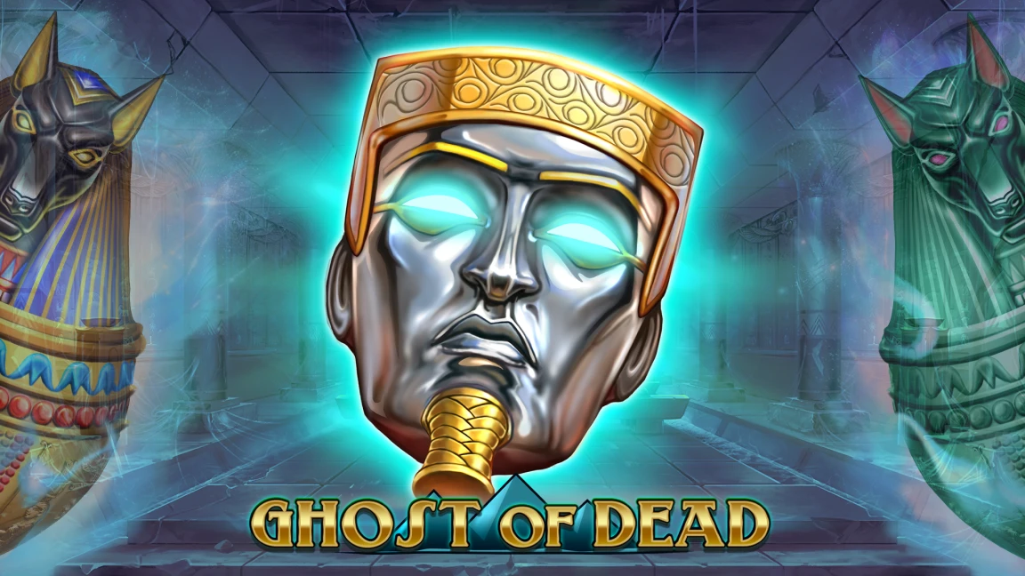 The promotional header for Ghost of Dead, an online slot game on Betty.ca.