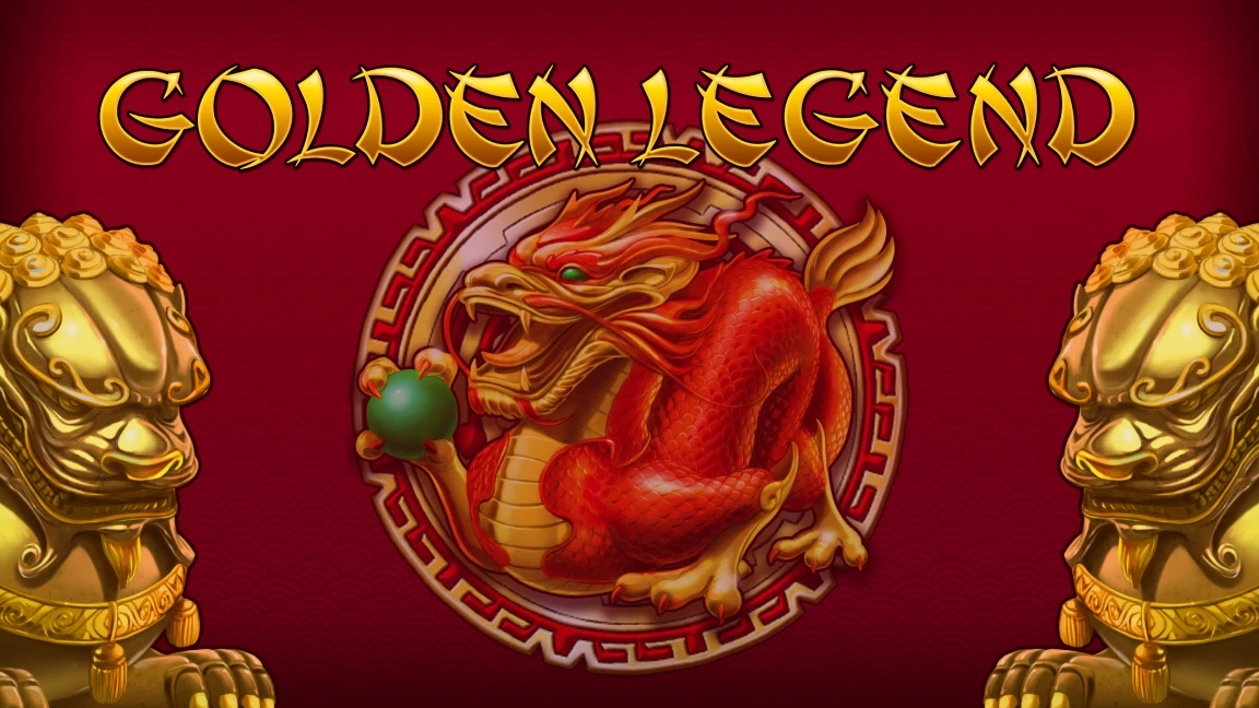 The promotional header for Golden Legend, an online slot game on Betty.ca.