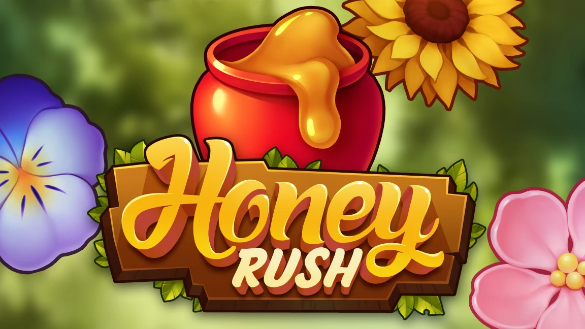 The promotional header for Honey Rush, an online slot game on Betty.ca.