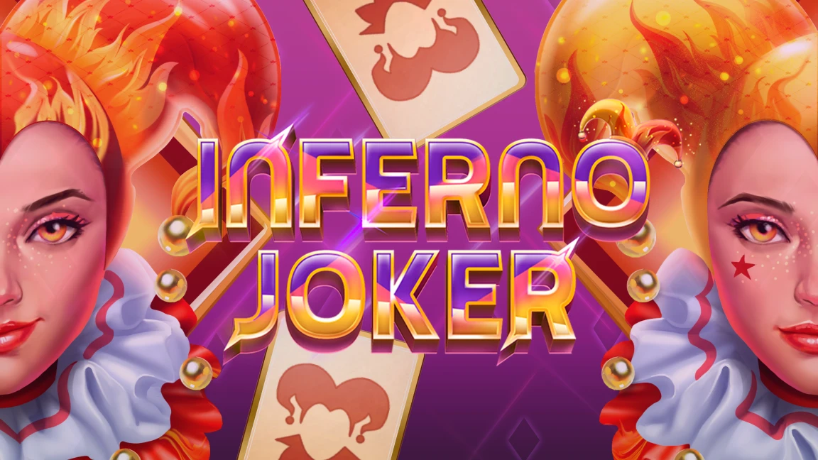 The promotional header for Inferno Joker, an online slot game on Betty.ca.
