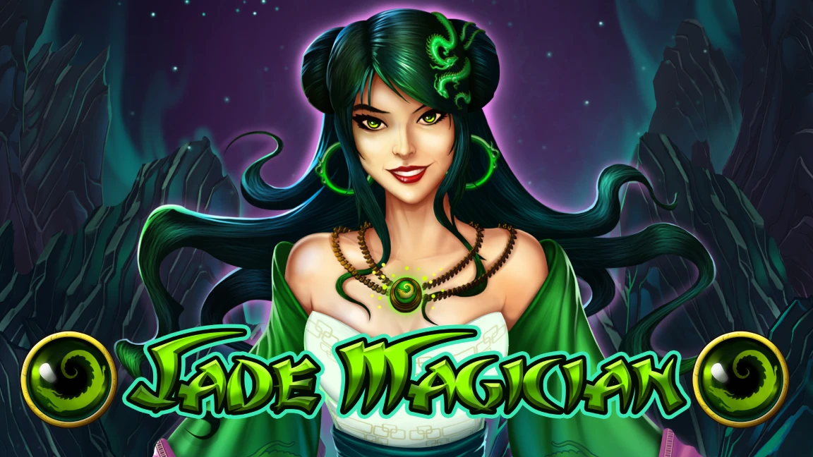 The promotional header for Jade Magician, an online slot game on Betty.ca.
