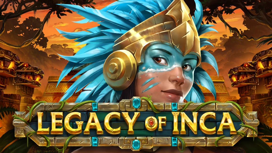 The promotional header for Legacy of Inca, an online slot game on Betty.ca.
