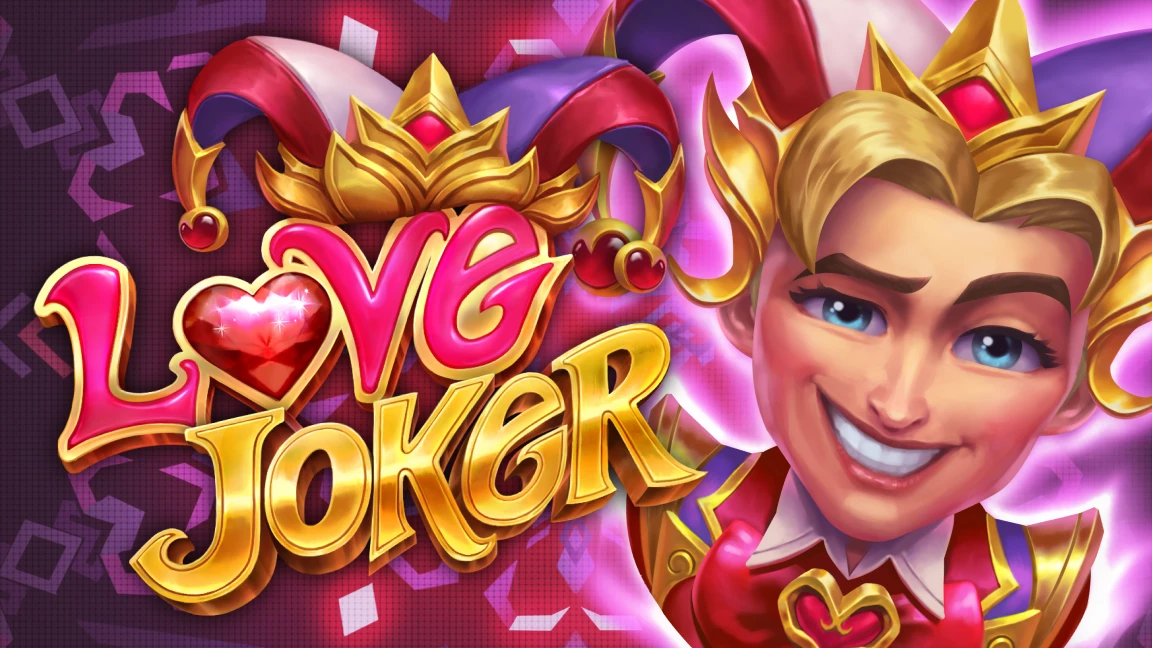 The promotional header for Love Joker, an online slot game on Betty.ca.