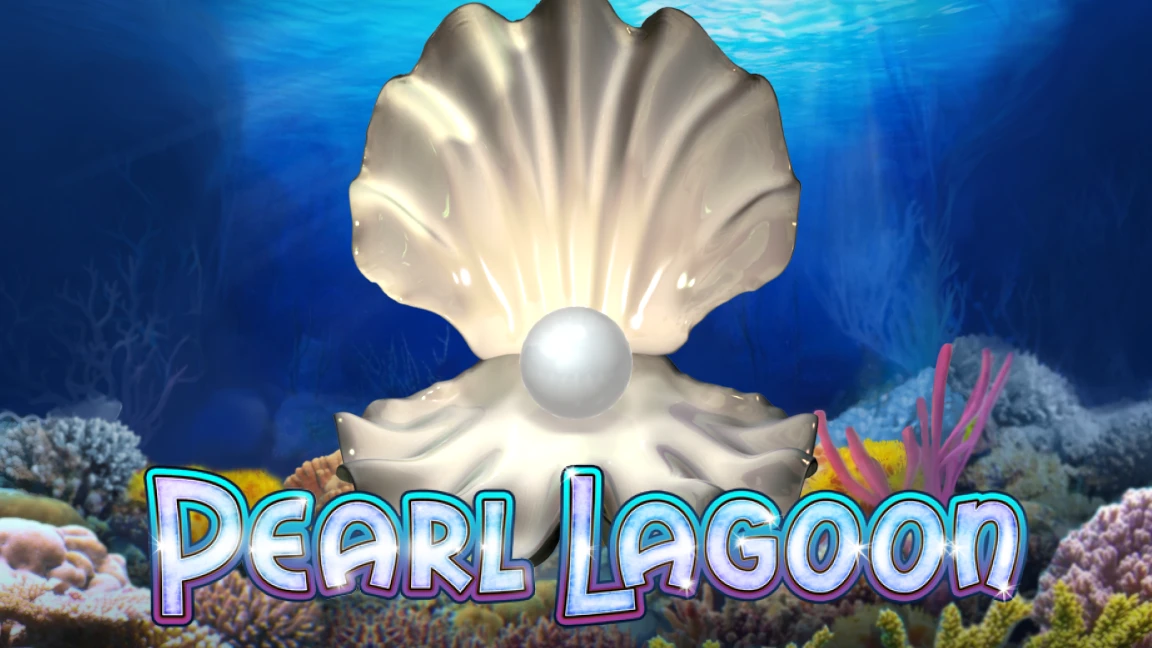 The promotional header for Pearl Lagoon, an online slot game on Betty.ca.