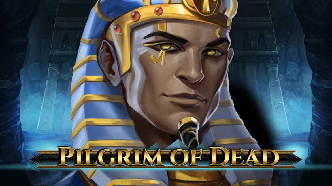 The promotional header for Pilgrim of Dead, an online slot game on Betty.ca.