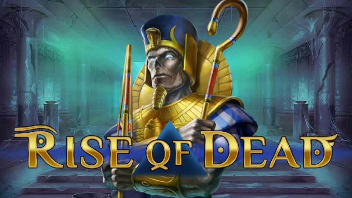 The promotional header for Rise of Dead, an online slot game on Betty.ca.