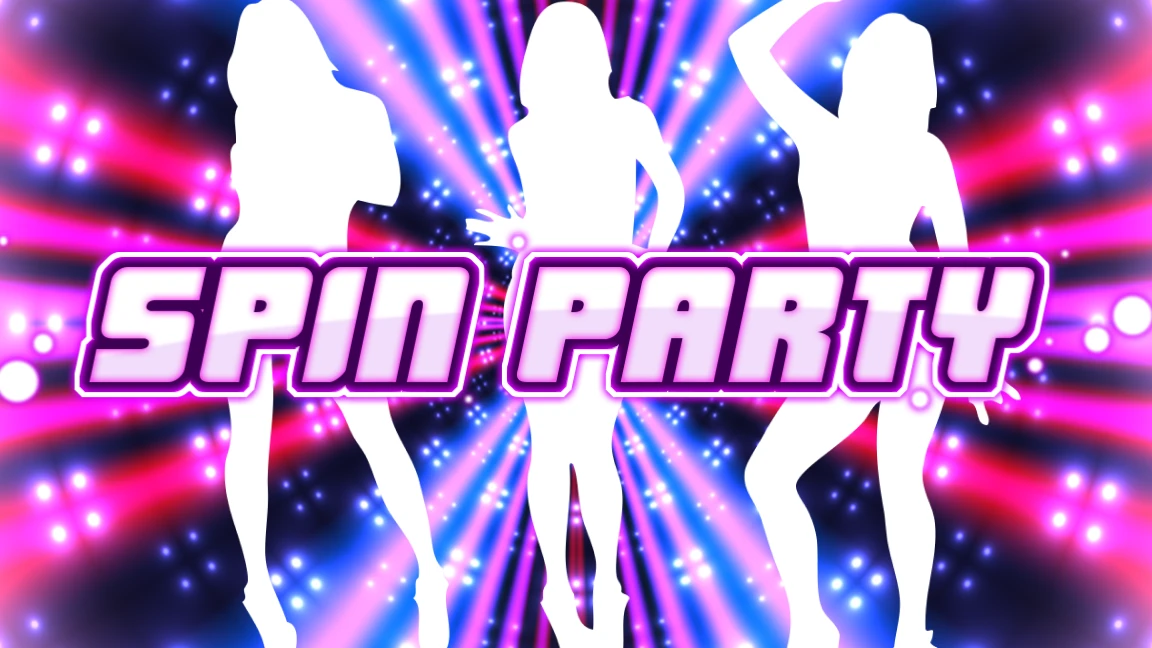 The promotional header for Spin Party, an online slot game on Betty.ca.