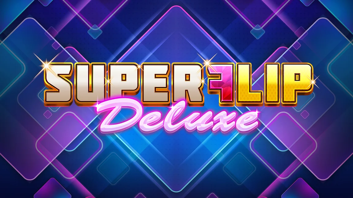 The promotional header for Super Flip Deluxe, an online slot game on Betty.ca.