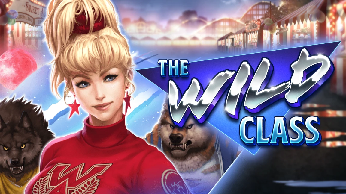 The promotional header for The Wild Class, an online slot game on Betty.ca.
