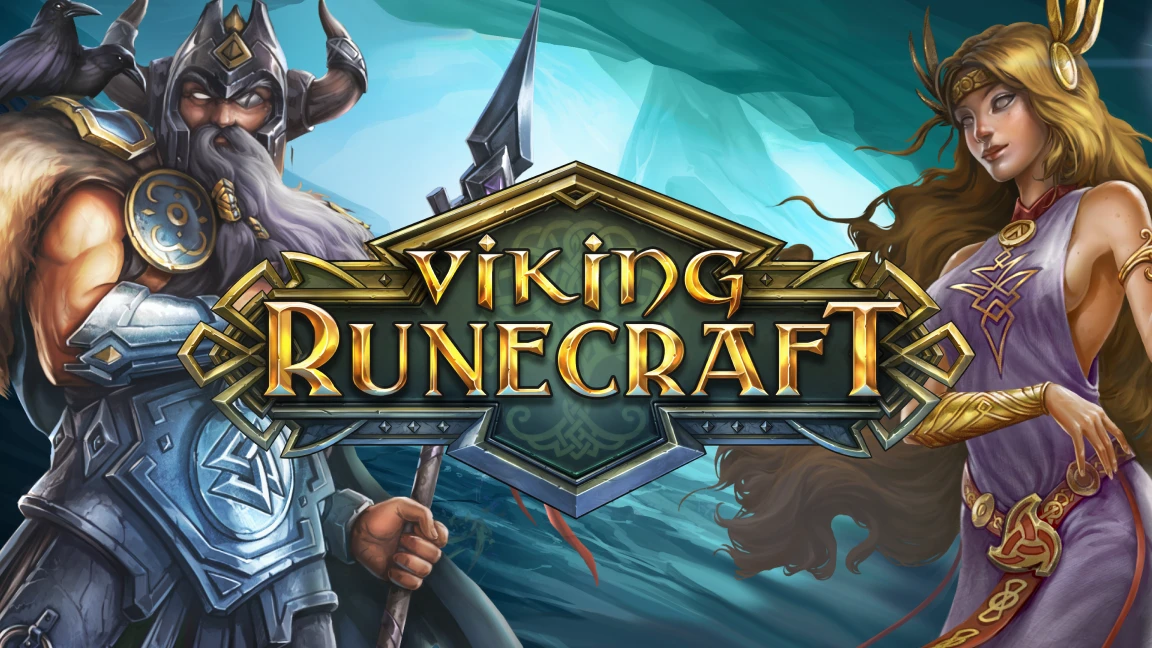 The promotional header for Viking Runecraft, an online slot game on Betty.ca.