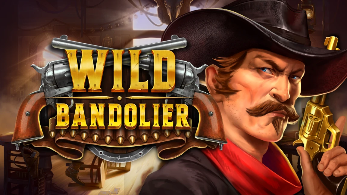 The promotional header for Wild Bandolier, an online slot game on Betty.ca.