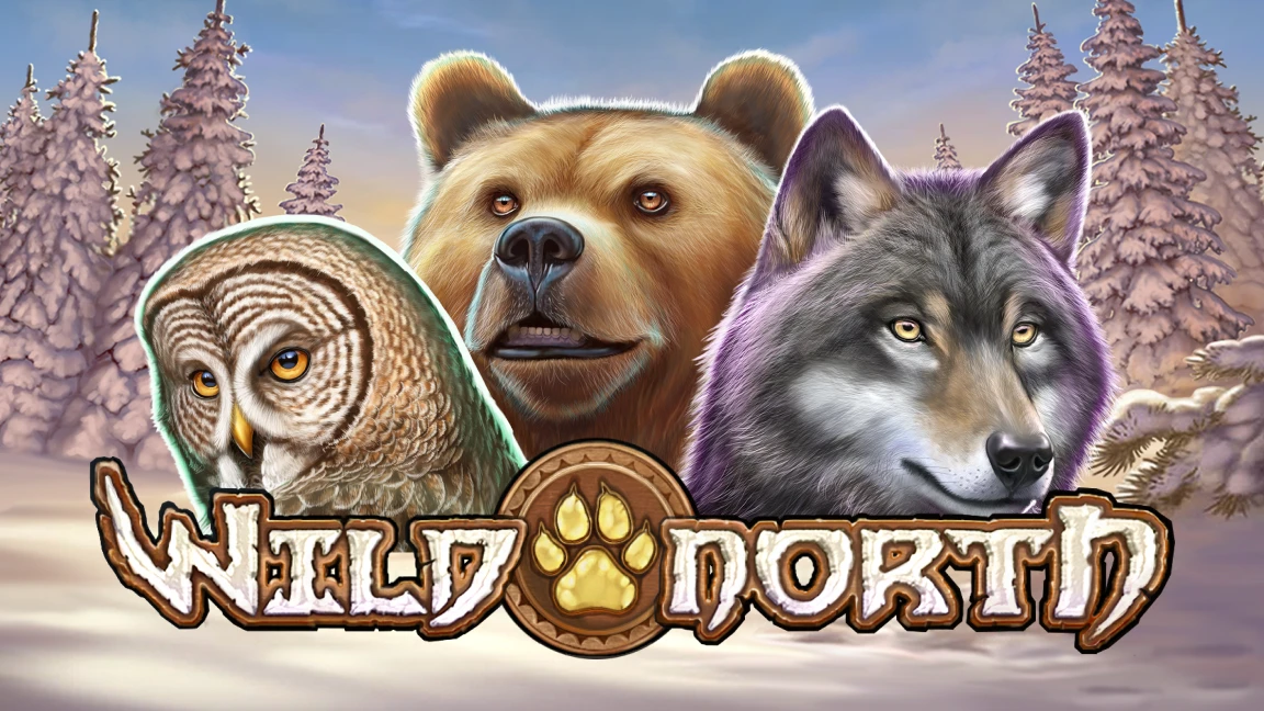 The promotional header for Wild North, an online slot game on Betty.ca.