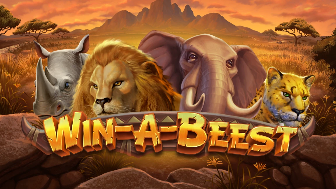 The promotional header for Win-A-Beest, an online slot game on Betty.ca.