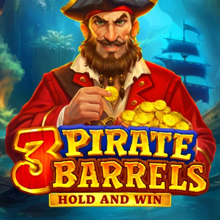 3 Pirate Barrels: Hold and Win