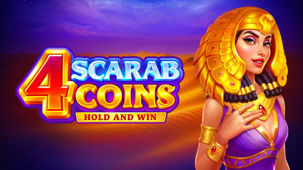 4 Scarab Coins: Hold and Win