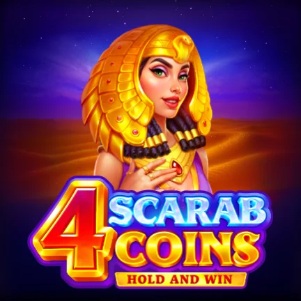 4 Scarab Coins: Hold and Win