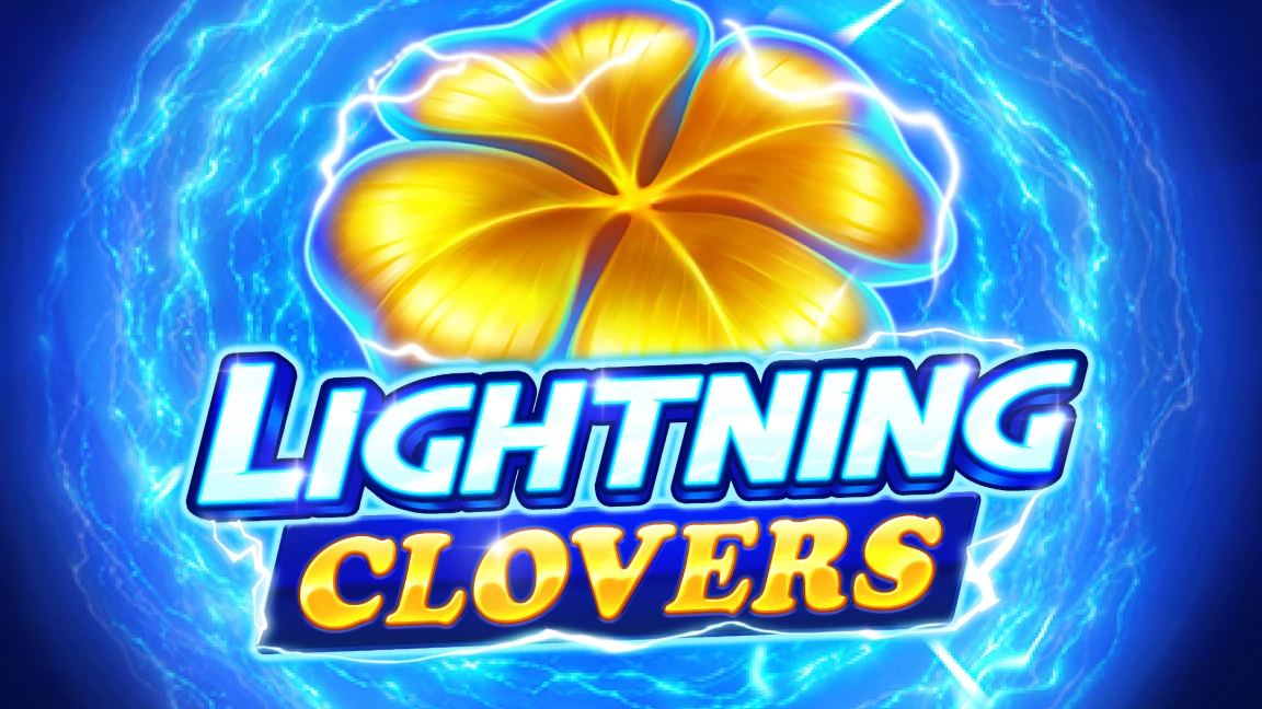 The promotional header for Lightning Clovers: Hit the Bonus, an online slot game on Betty.ca.