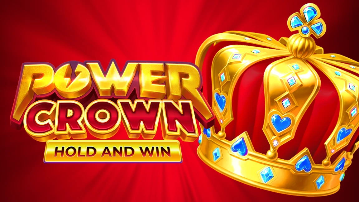 The promotional header for Power Crown: Hold and Win, an online slot game on Betty.ca.