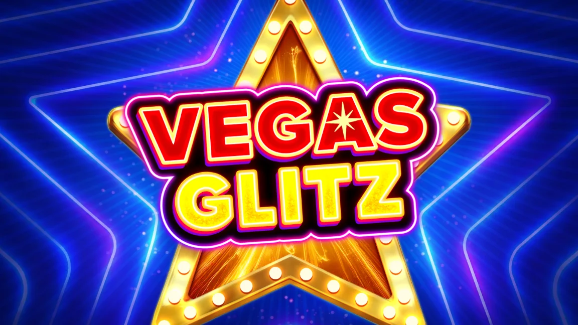 The promotional header for Vegas Glitz, an online slot game on Betty.ca.