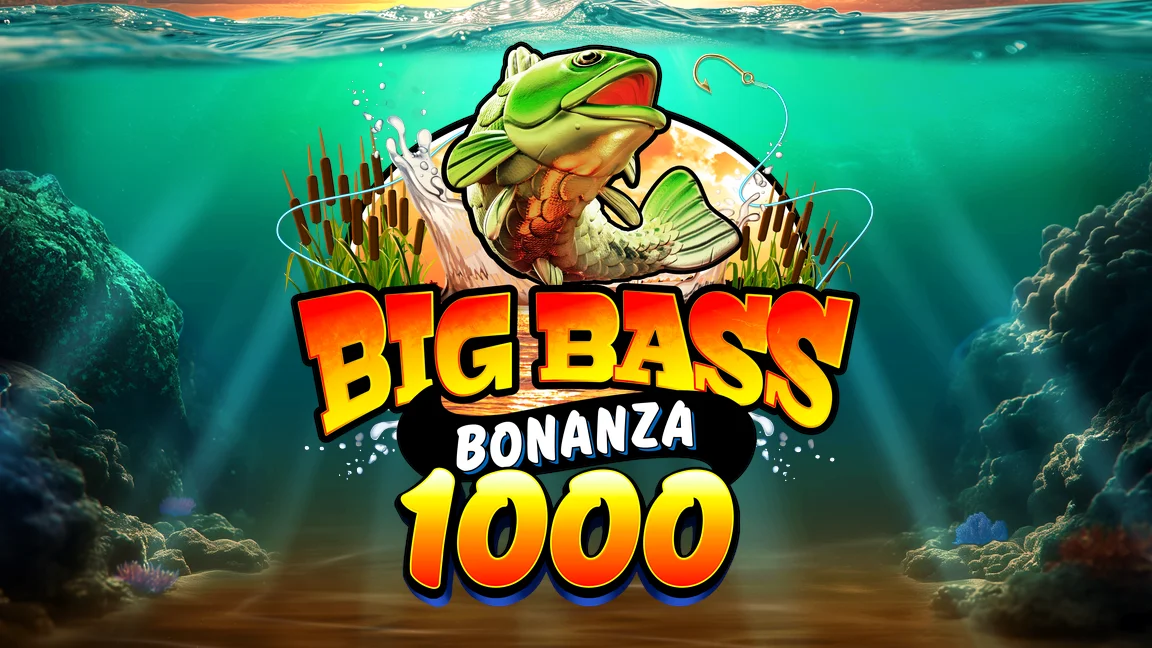 The promotional header for Big Bass Bonanza 1000, an online slot game on Betty.ca.