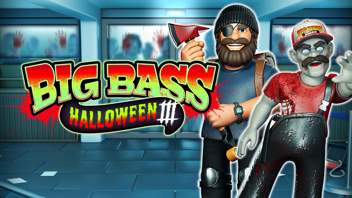 The promotional header for Big Bass Halloween 3, an online slot game on Betty.ca.