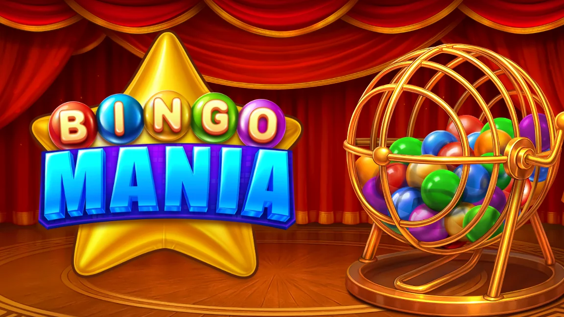 The promotional header for Bingo Mania, an online slot game on Betty.ca.