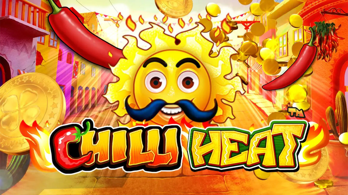 The promotional header for Chilli Heat, an online slot game on Betty.ca.
