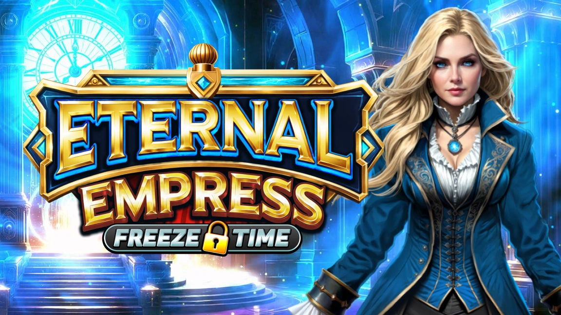 The promotional header for Eternal Empress, an online slot game on Betty.ca.