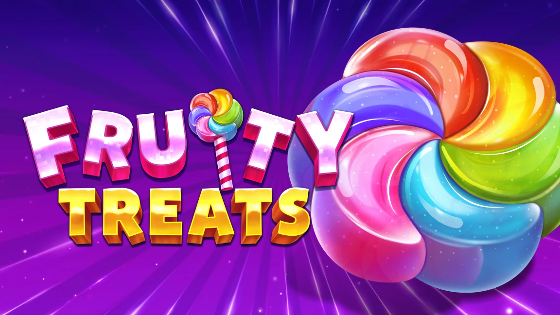 The promotional header for Fruity Treats, an online slot game on Betty.ca.