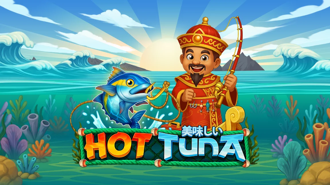 The promotional header for Hot Tuna, an online slot game on Betty.ca.