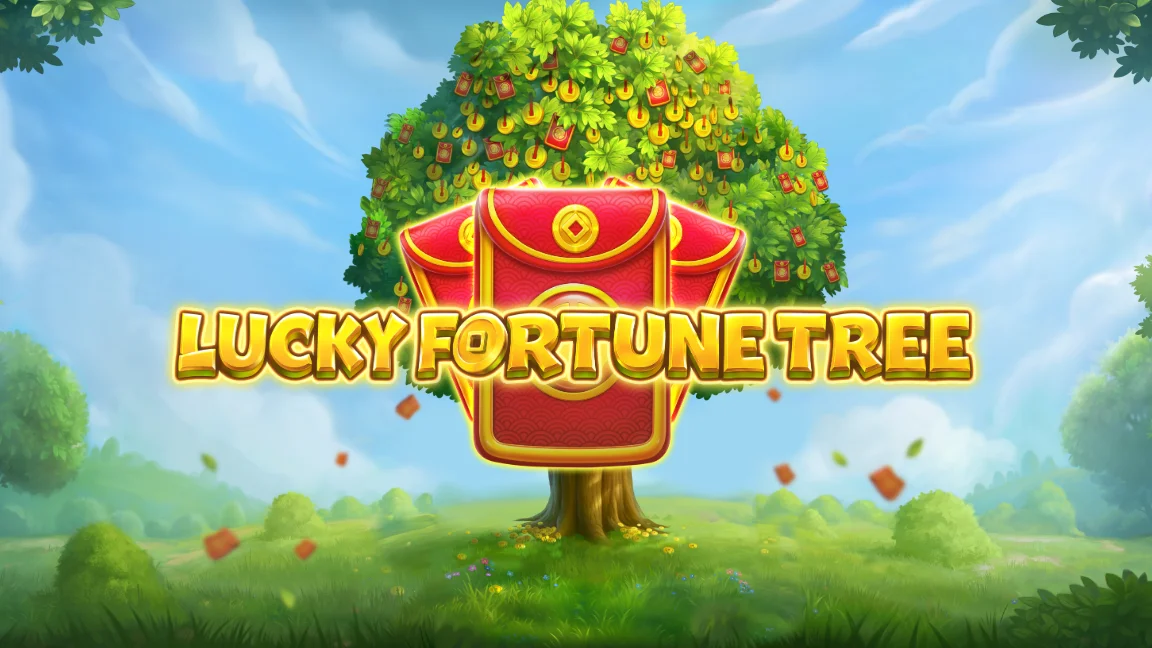 The promotional header for Lucky Fortune Tree, an online slot game on Betty.ca.