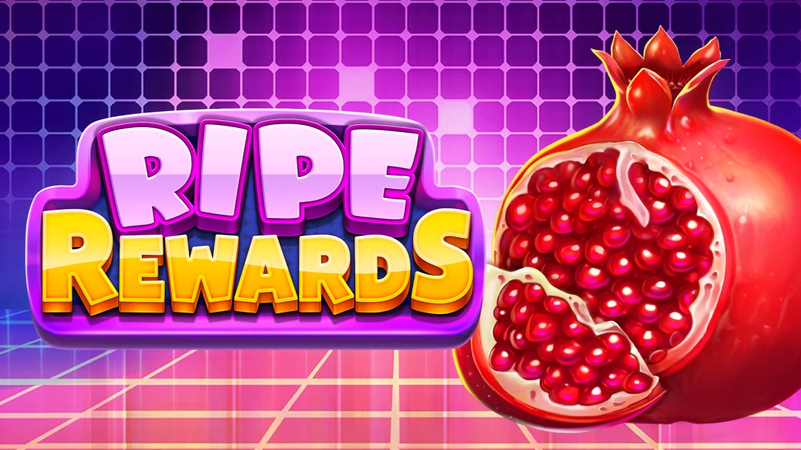 The promotional header for Ripe Rewards, an online slot game on Betty.ca.
