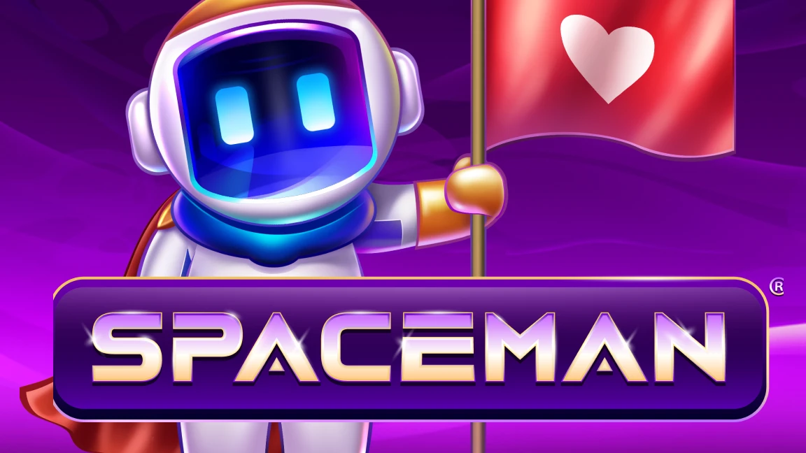 The promotional header for Spaceman, an online slot game on Betty.ca.