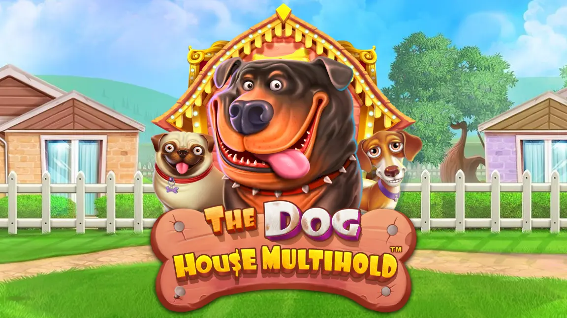 The promotional header for The Dog House Multihold, an online slot game on Betty.ca.