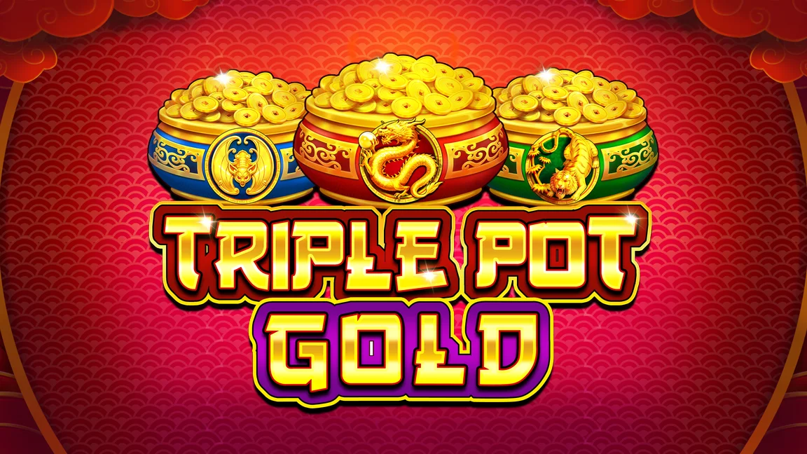 The promotional header for Triple Pot Gold, an online slot game on Betty.ca.