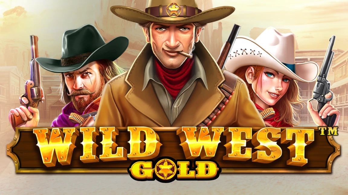 The promotional header for Wild West Gold, an online slot game on Betty.ca.