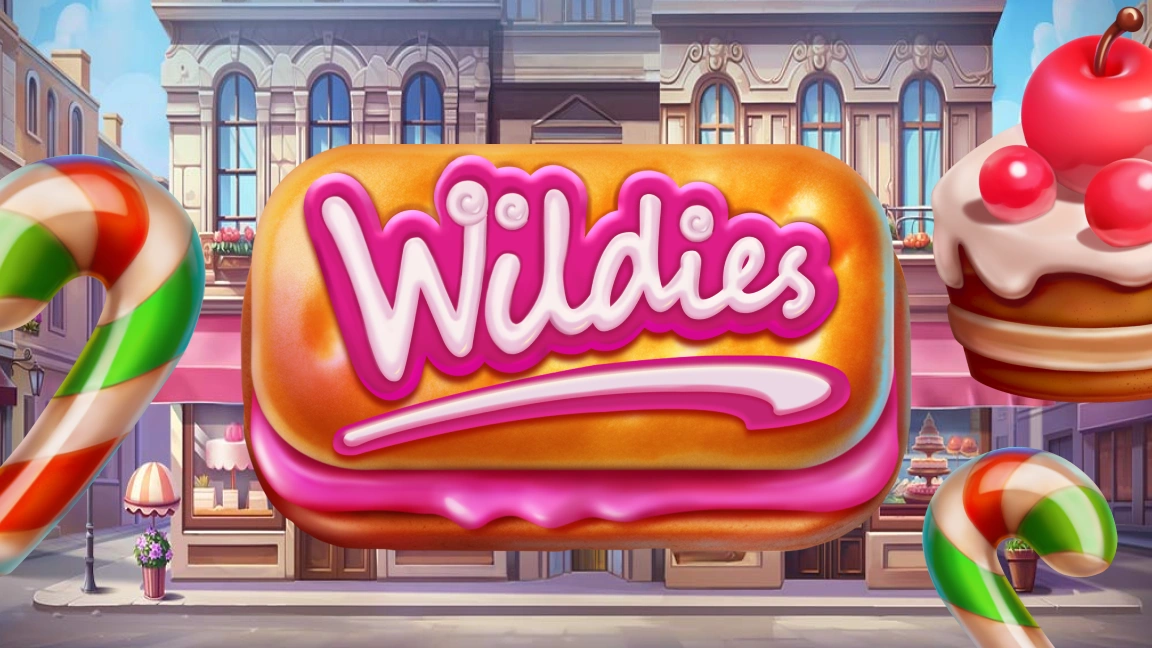 The promotional header for Wildies, an online slot game on Betty.ca.
