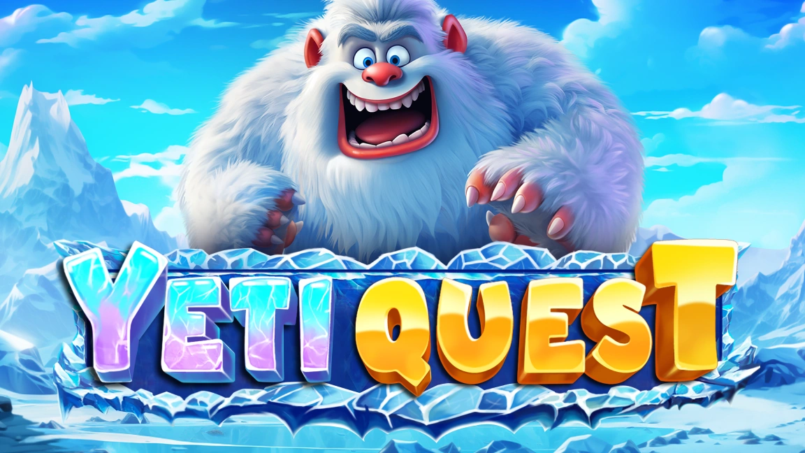 The promotional header for Yeti Quest, an online slot game on Betty.ca.