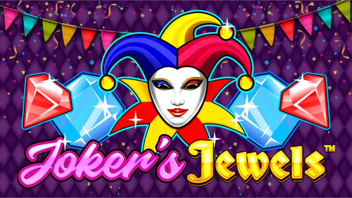 The promotional header for Joker's Jewels, an online slot game on Betty.ca.