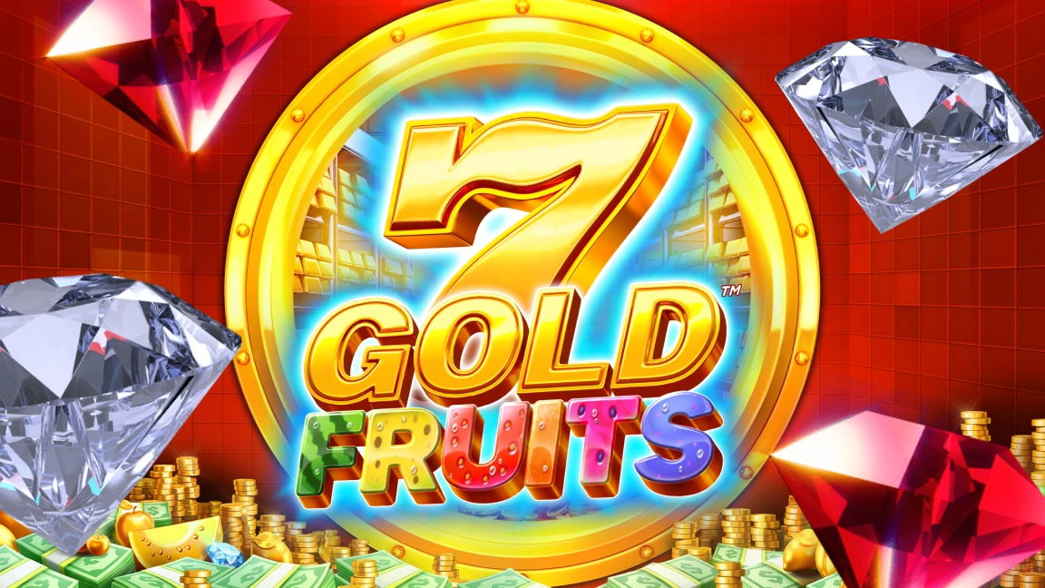 The promotional header for 7 Gold Fruits, an online slot game on Betty.ca.
