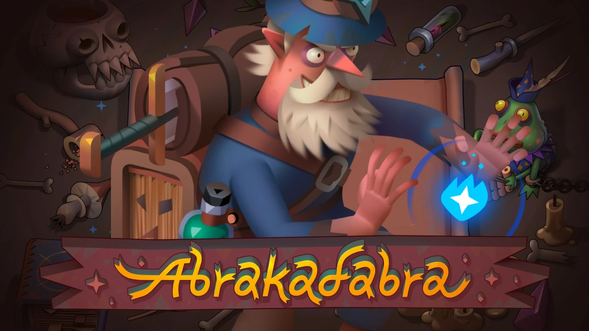The promotional header for Abrakadabra, an online slot game on Betty.ca.