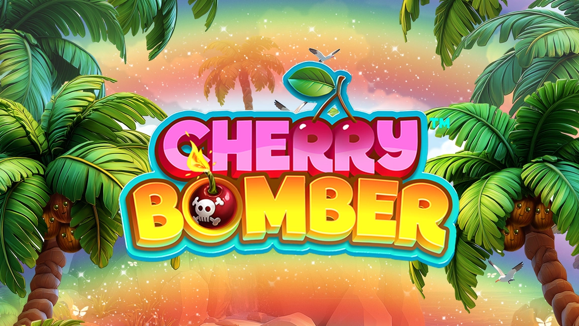 The promotional header for Cherry Bomber, an online slot game on Betty.ca.