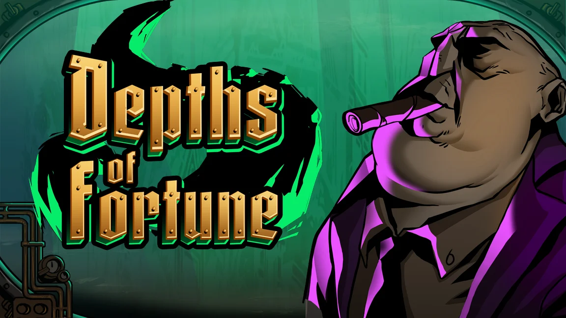 The promotional header for Depths of Fortune, an online slot game on Betty.ca.