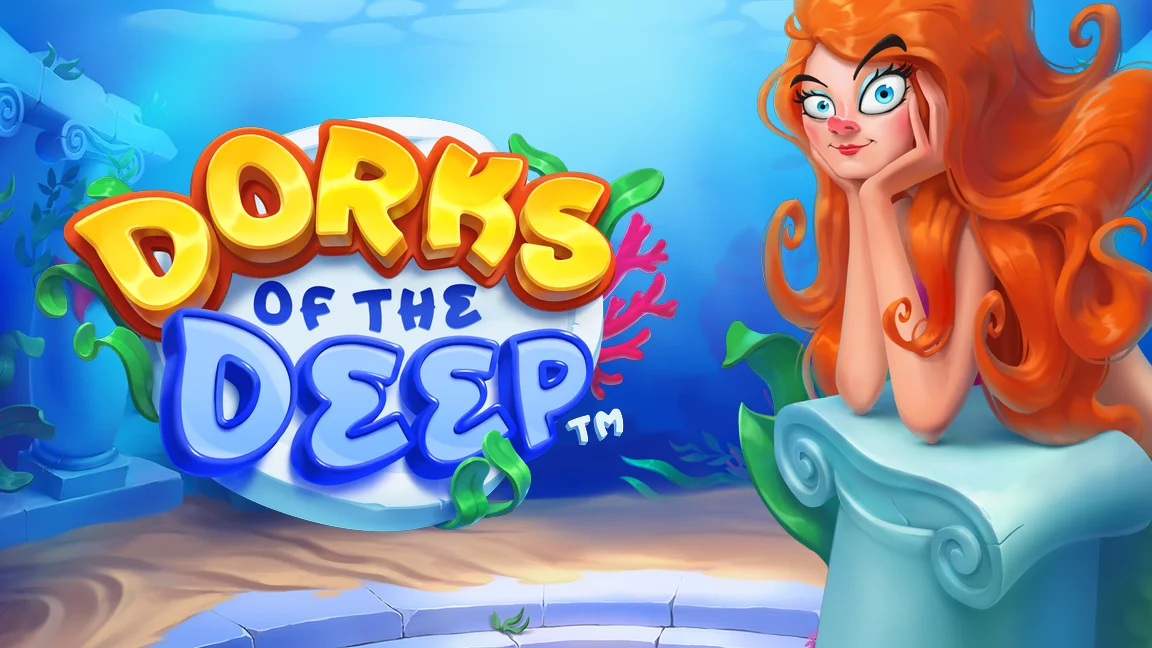 The promotional header for Dorks of the Deep, an online slot game on Betty.ca.