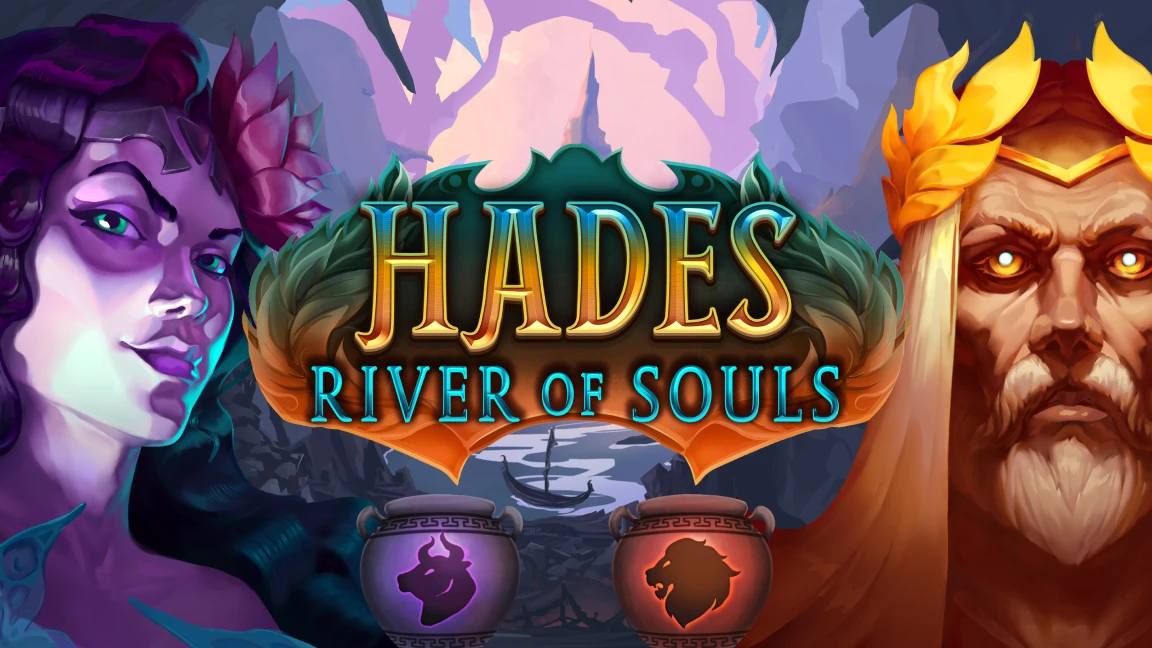 The promotional header for Hades River of Souls, an online slot game on Betty.ca.