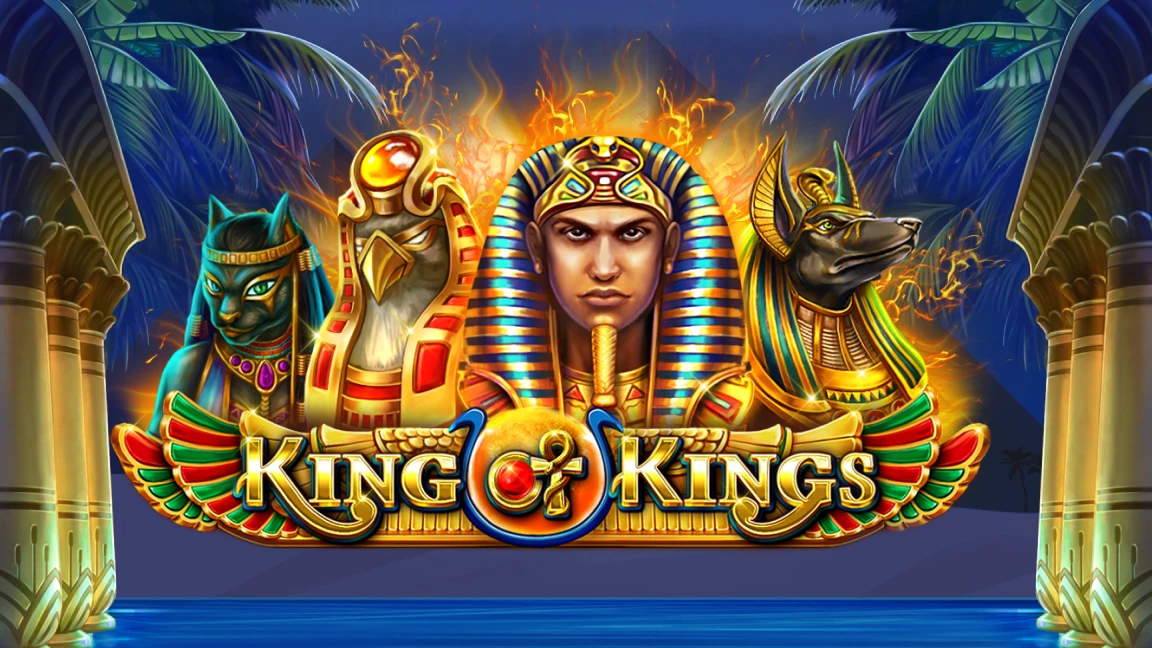 The promotional header for King of Kings, an online slot game on Betty.ca.