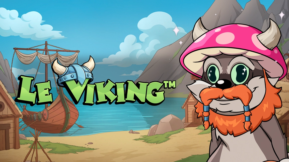 The promotional header for Le Viking™, an online slot game on Betty.ca.