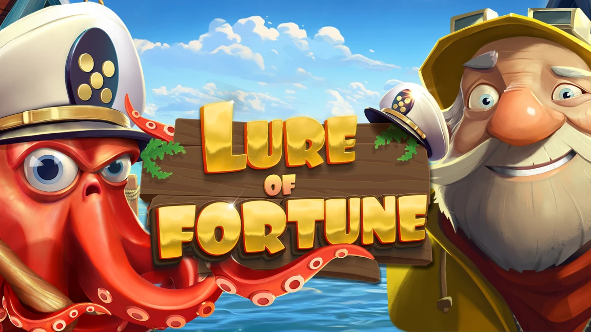 The promotional header for Lure of Fortune, an online slot game on Betty.ca.