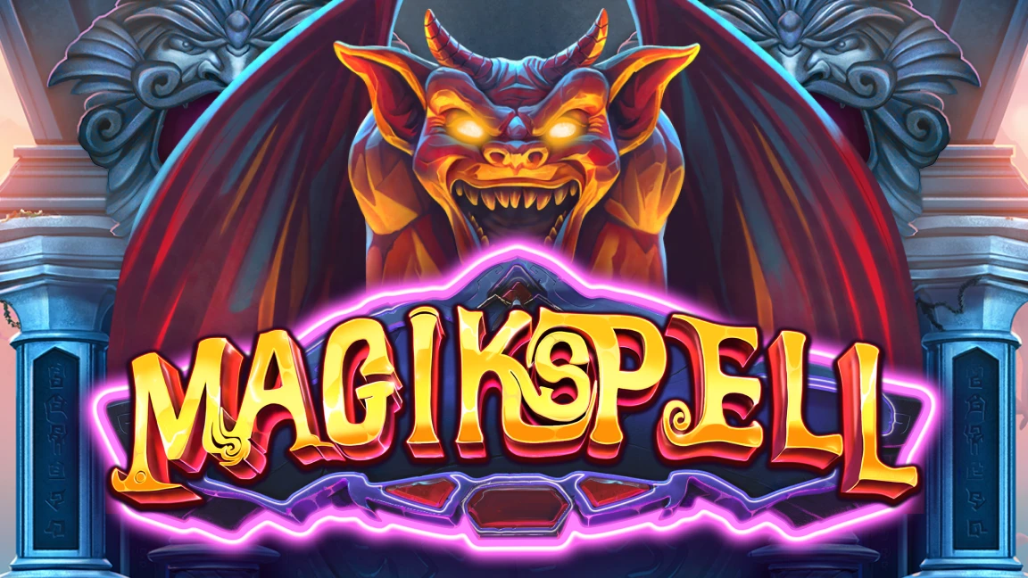 The promotional header for Magikspell, an online slot game on Betty.ca.
